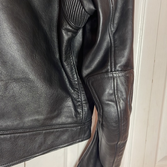 Leather Firstgear Hein Gericke armored motorcycle jacket Perfect condition - Picture 11 of 12